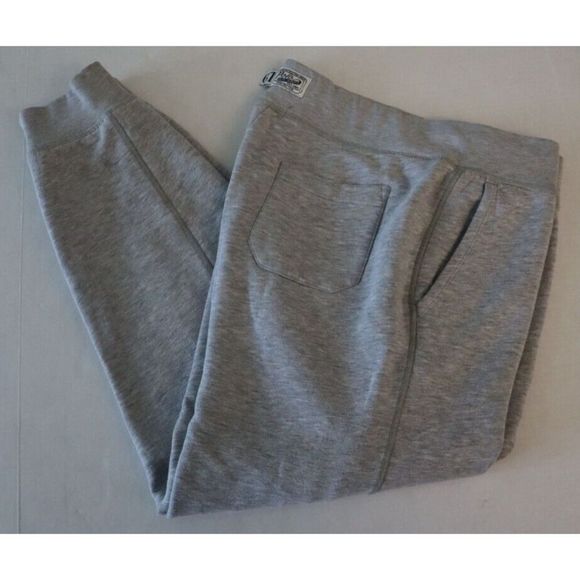 Polo Ralph Lauren Men Sz L Andover Gray Heather Fleece Logo Jogger Pants $110 - Picture 9 of 10